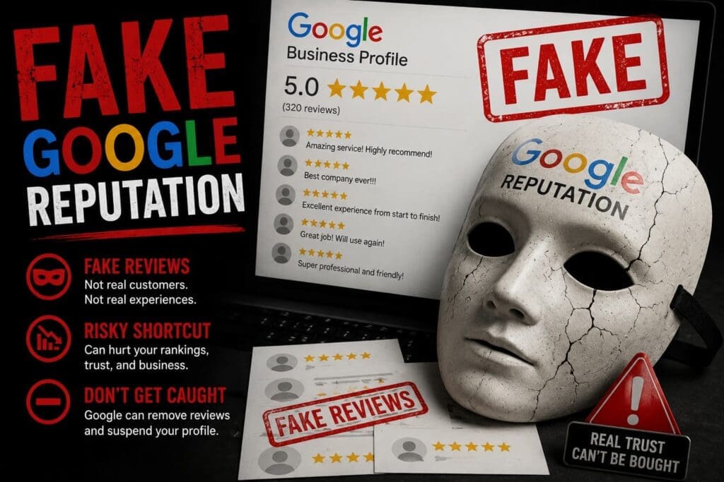 Fake Google Reputation
